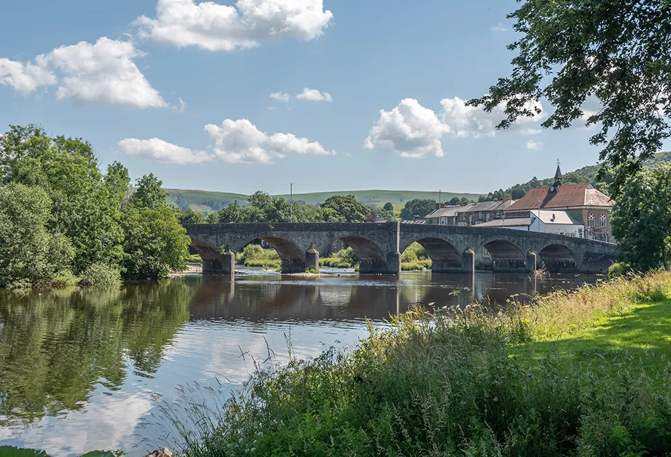 River Wye near Builth Wells