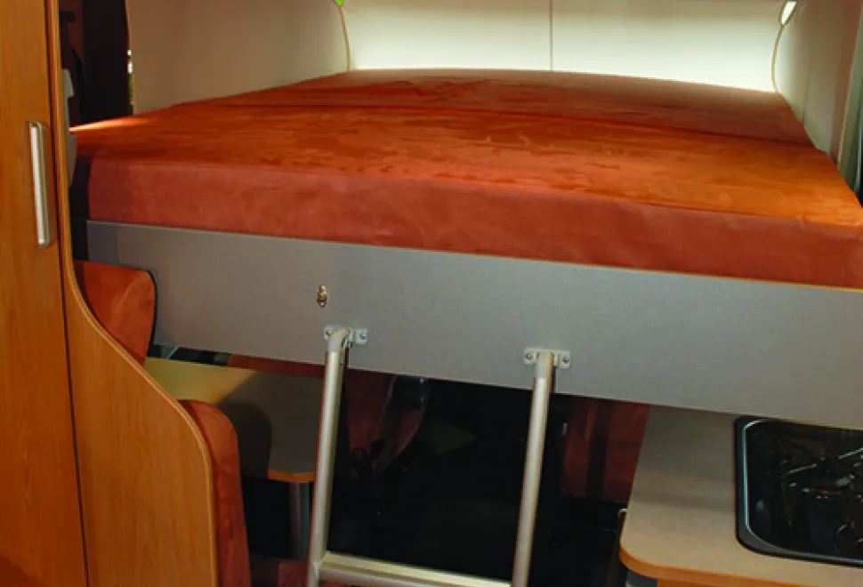 City Van 2008 drop down lounge bed