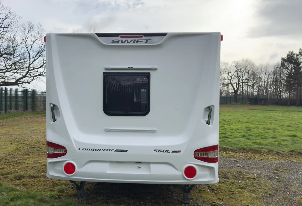 Exterior of the Swift Conqueror Grande 560L