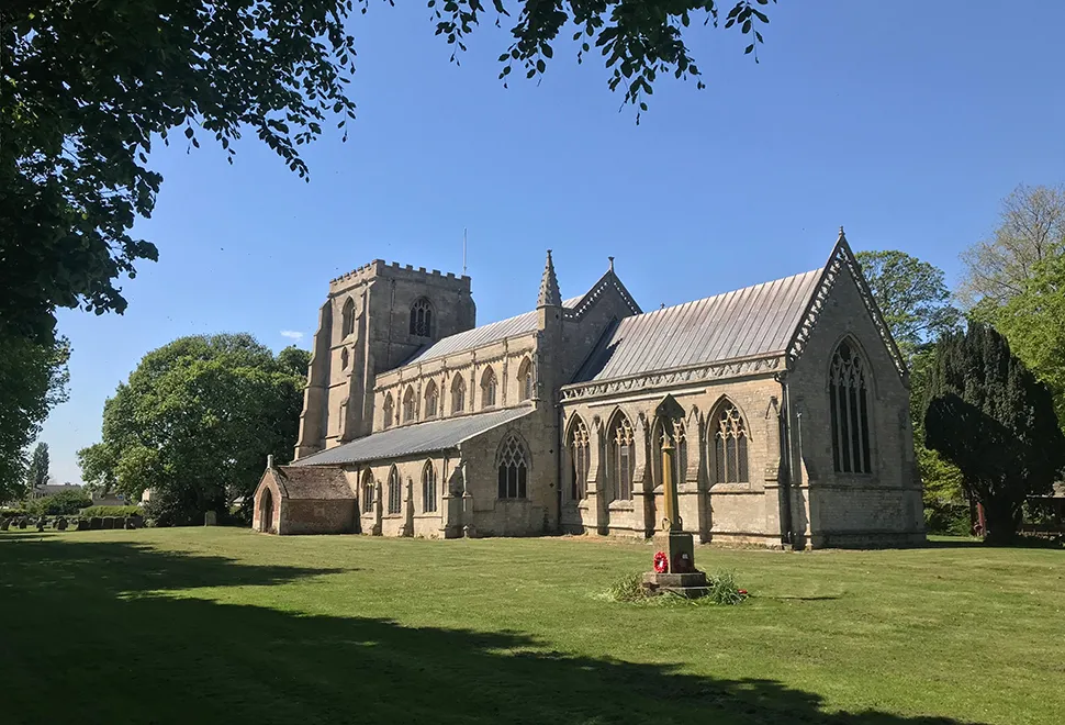 Old Leake church