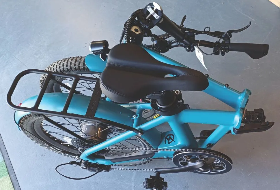 Folded eStarli Bike