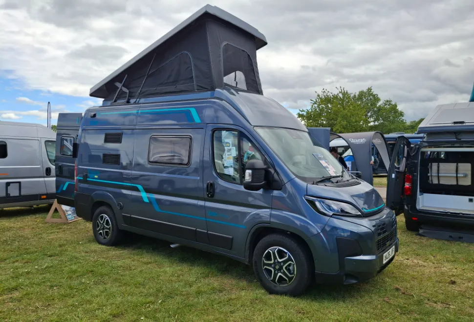 Orange Campers Trouvaille Option 2 Shower capervan exterior