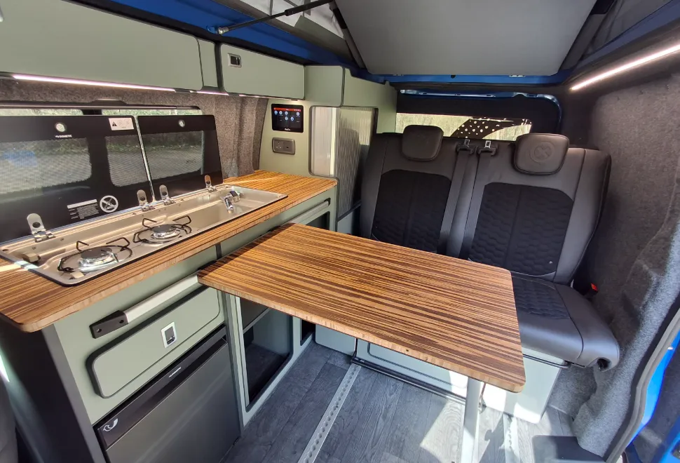 OXCampers Sennen campervan interior