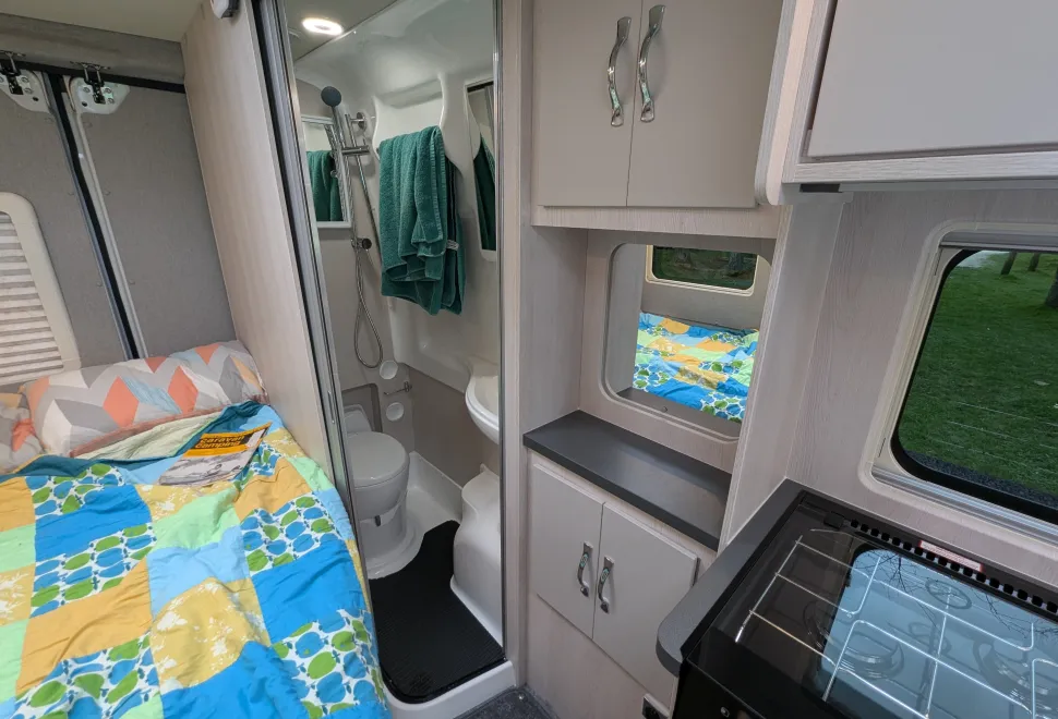 Inside the Auto-Sleeper Active KB 635