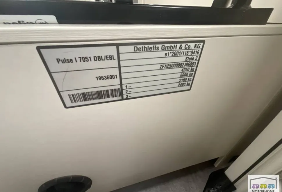 Dethleffs Pulse I 7051 DBM 2019