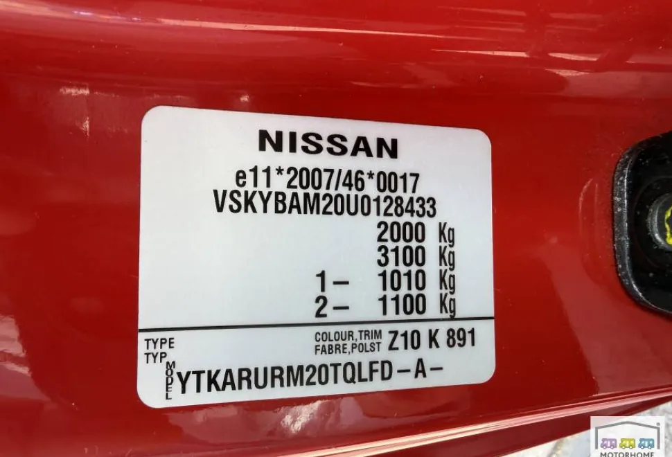 Nissan NV200 Hillside Dalbury  2016