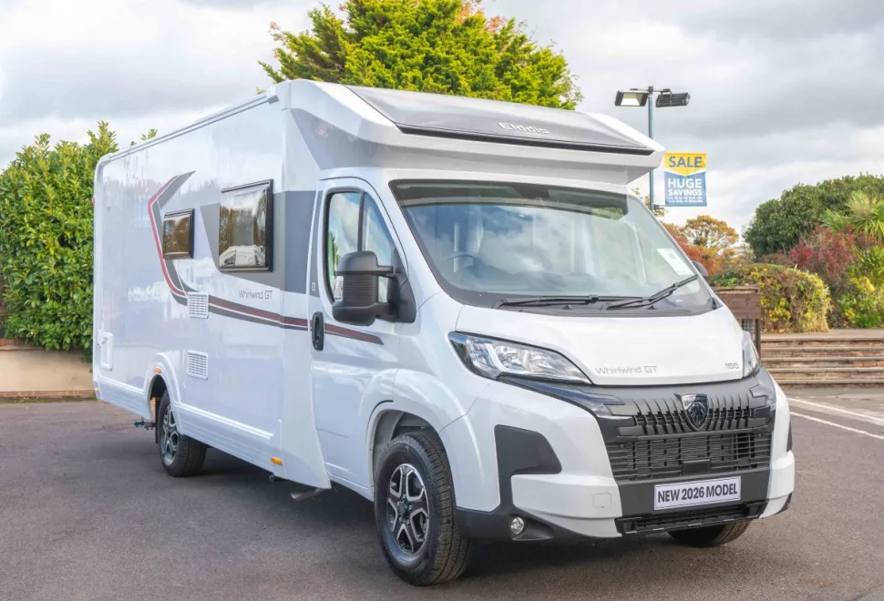 Elddis Whirlwind GT 155 140BHP Auto 2026