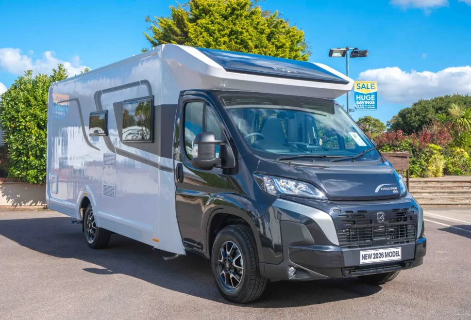 Elddis Evolution 155 140BHP Auto 2026