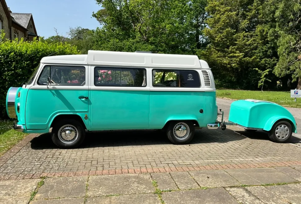 Volkswagen VW DanburyT2 Brazilian Bay 1. 4 Bi- fuel + Matching Dan-Bug Trailer 2015