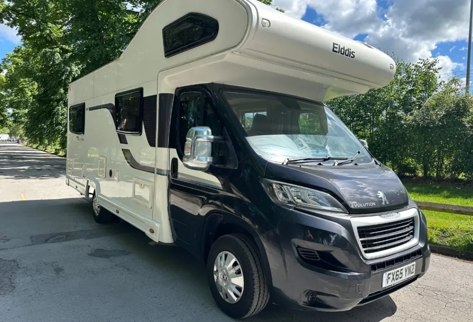 Elddis Autoquest Evolution 180 (Brownhills special with black cab) 2015