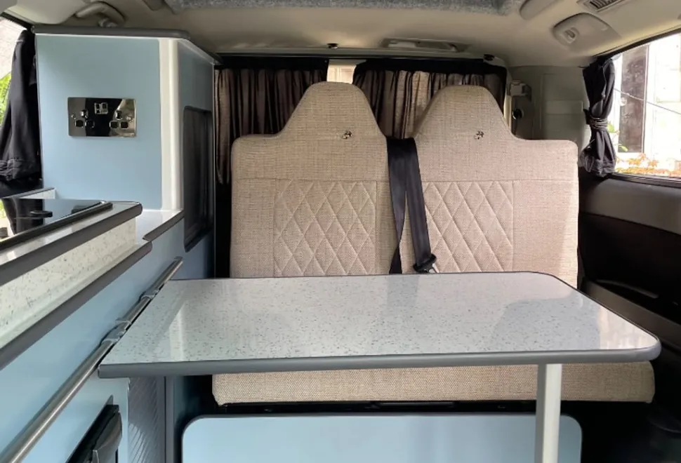 Toyota It is a newly converted Toyota Alphard from . with rock'n'roll bed and pop top 2012