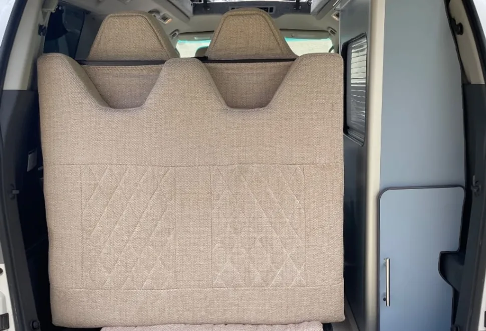 Toyota It is a newly converted Toyota Alphard from . with rock'n'roll bed and pop top 2012