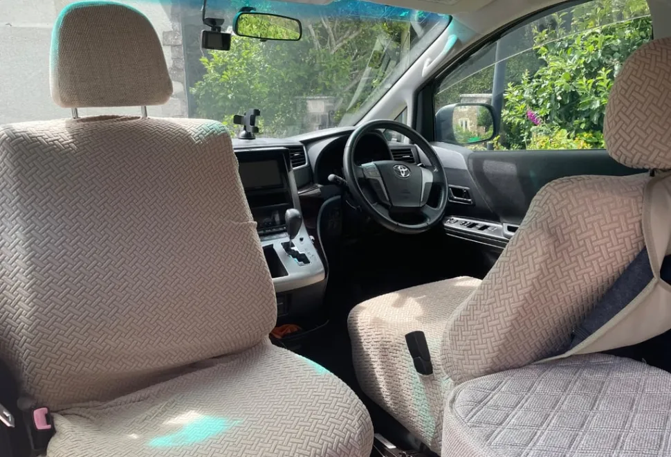 Toyota It is a newly converted Toyota Alphard from . with rock'n'roll bed and pop top 2012