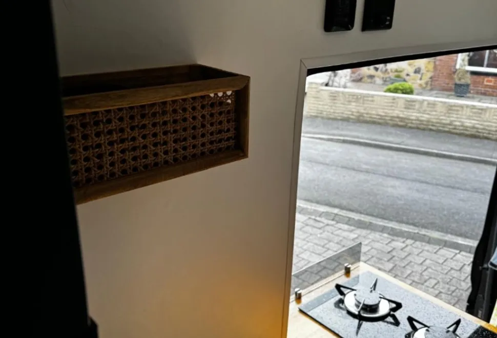 Ford transit double bed with toilet and shower 2018
