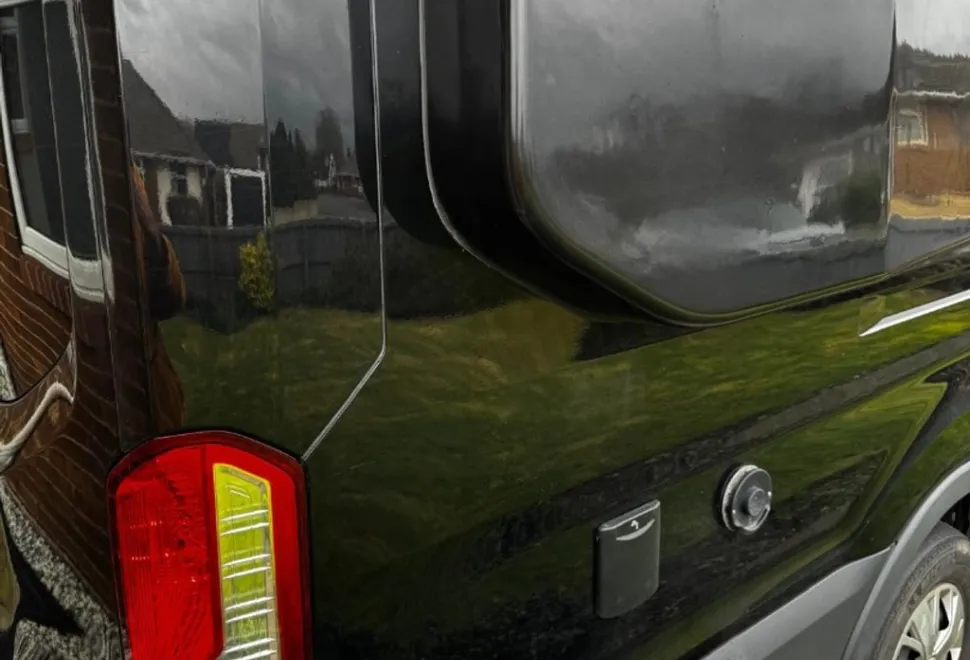 Ford transit double bed with toilet and shower 2018