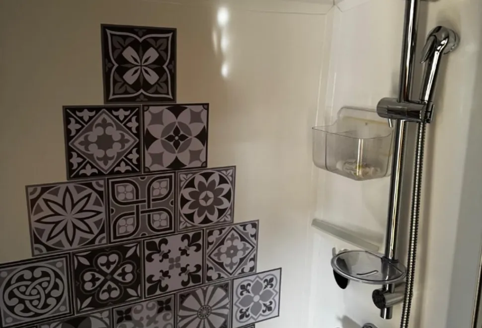 Ford transit double bed with toilet and shower 2018