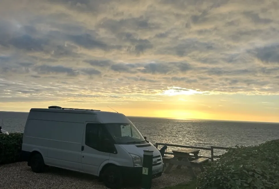 Ford Transit T280 fixed double bed 2010