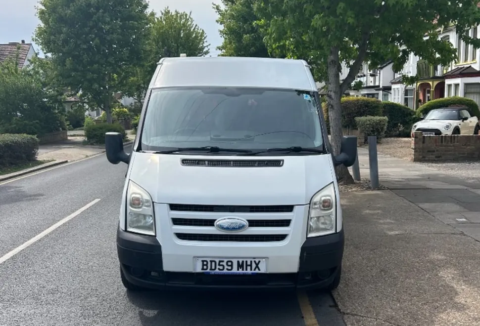 Ford Transit T280 fixed double bed 2010