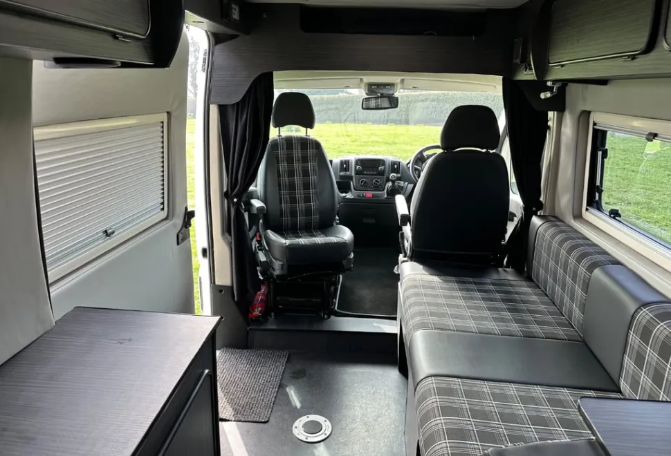 Peugeot Van conversion 2 berth front lounge 2015