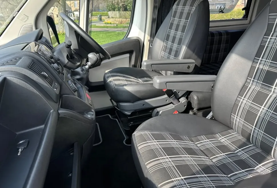 Peugeot Van conversion 2 berth front lounge 2015