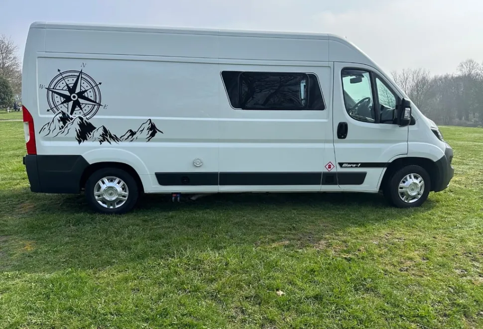 Peugeot Van conversion 2 berth front lounge 2015