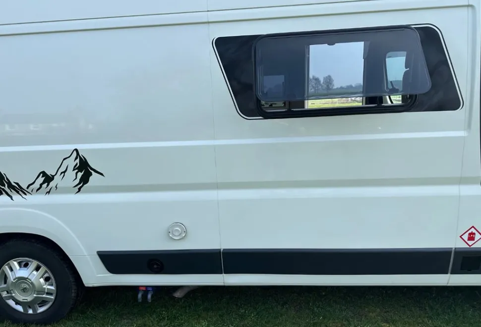 Peugeot Van conversion 2 berth front lounge 2015