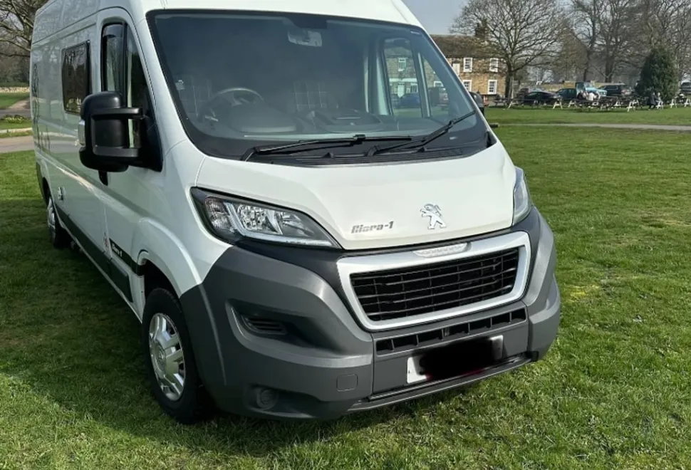 Peugeot Van conversion 2 berth front lounge 2015