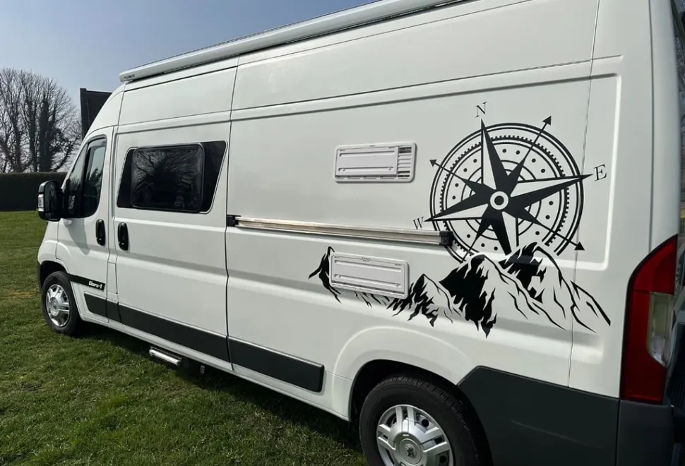 Peugeot Van conversion 2 berth front lounge 2015