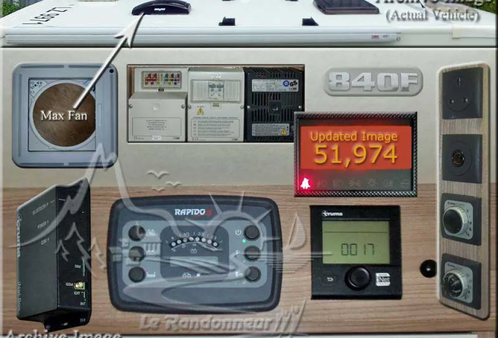 Rapido Le Randonneur 840F Fiat Ducato 2014