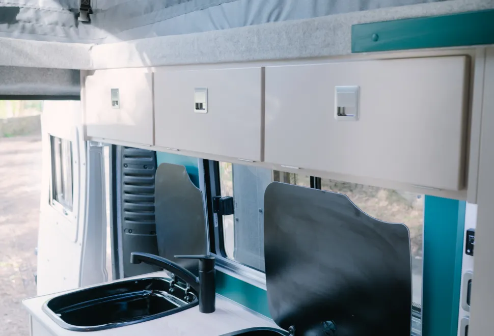 Orange Campers  Trouvaille Classique MWB Layout Option 2 in 2 Colours 2026