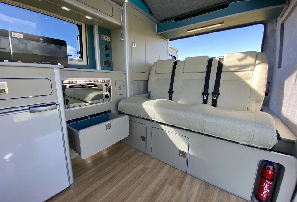 Orange Campers  Trouvaille Classique MWB Layout Option 1 in 2 Colours 2026