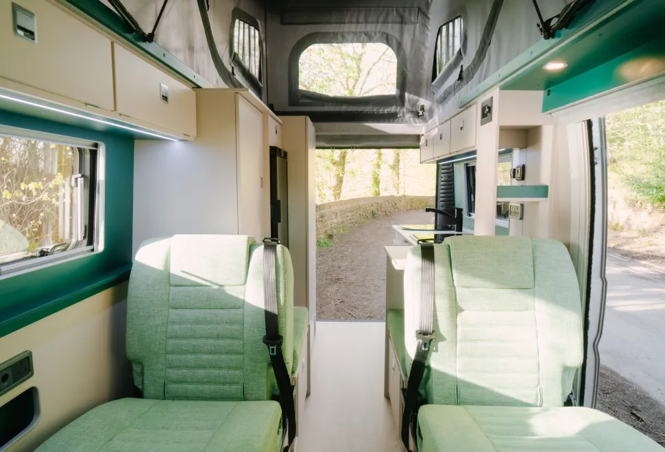 Orange Campers  Trouvaille Classique MWB Layout Option 2 in 2 Colours 2026