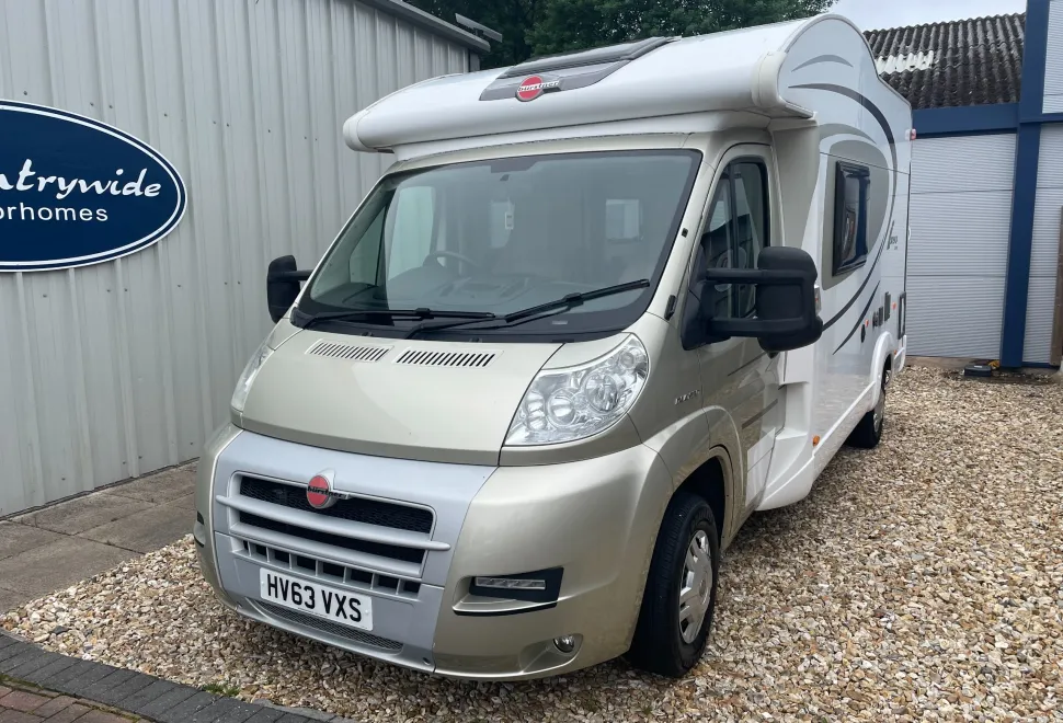 Burstner Ixeo Time IT585 4 BERTH DROP DOWN BED MODEL - 4 BELTS  2013