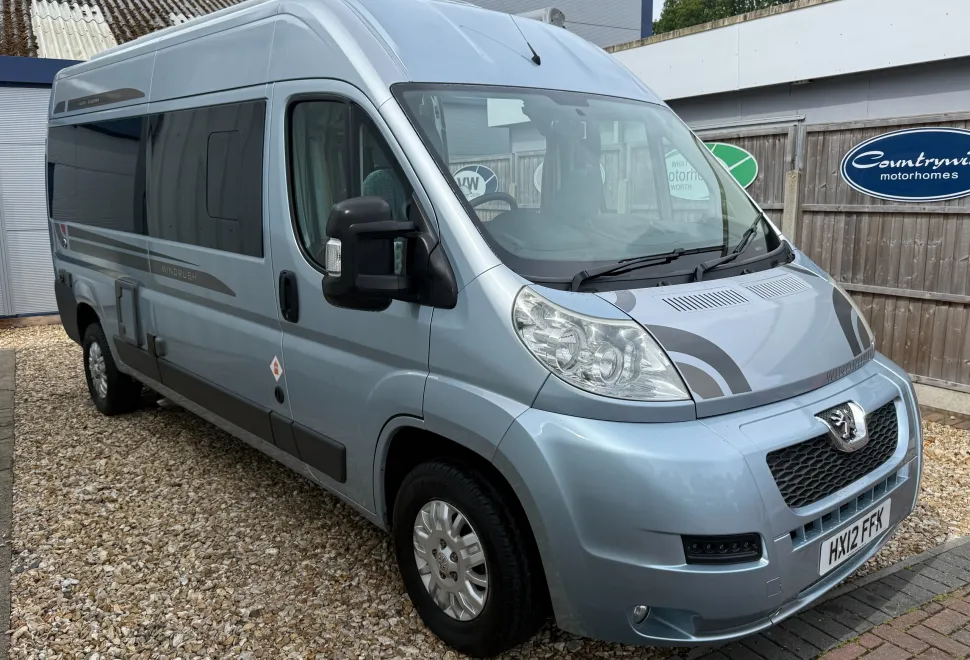 Auto-Sleepers Windrush REAR BUNK BED MODEL  4 BERTH  & 4 BELTS  2012