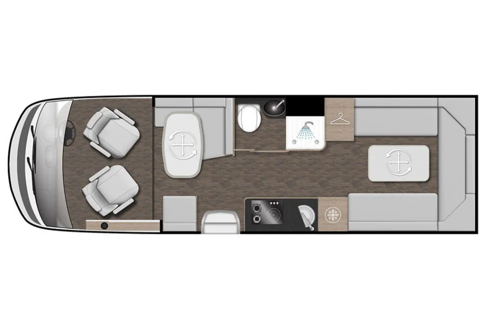 MOBILVETTA  K-YACHT T-LINE 95/2 2025-09-01