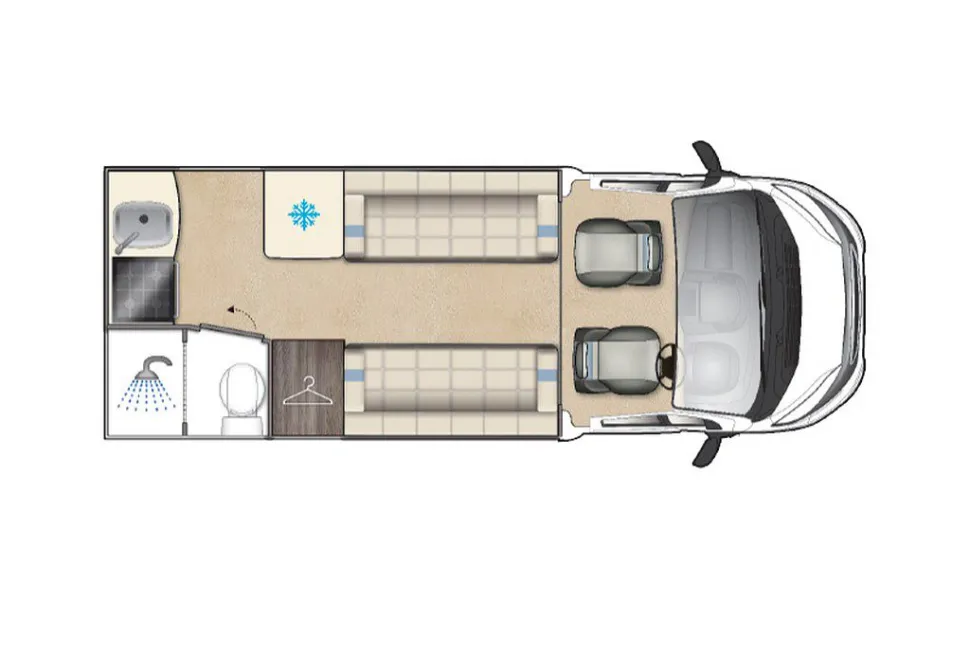 AUTO SLEEPERS  NUEVO EK PLUS 
