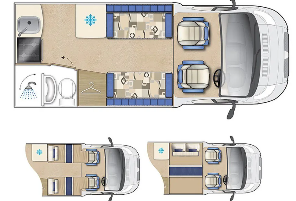 AUTO SLEEPERS  NUEVO EK PLUS 