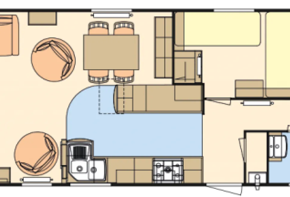 Concept Lodge 41x13 2 bed