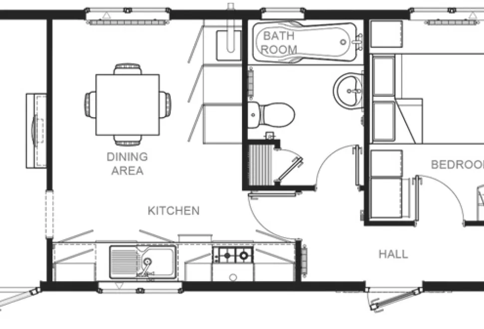 Regency 45x14 2 bed
