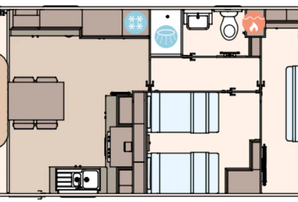 Beaumont 42x14 2 bed