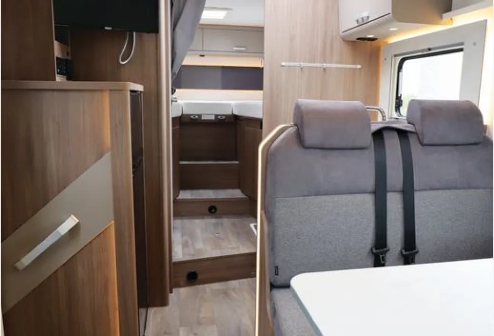 Carado T447 Edition24 low-profile motorhome interior