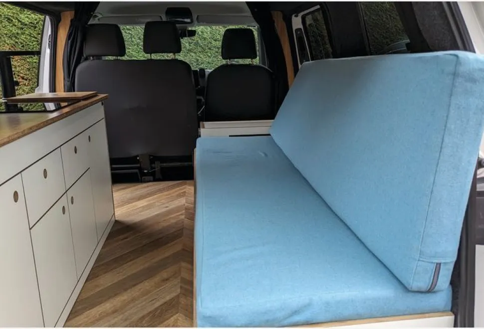 The Love Campers VW ID Buzz campervan interior