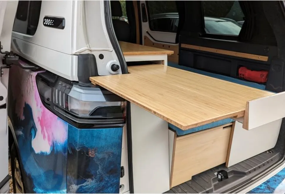 The Love Campers VW ID Buzz campervan rear