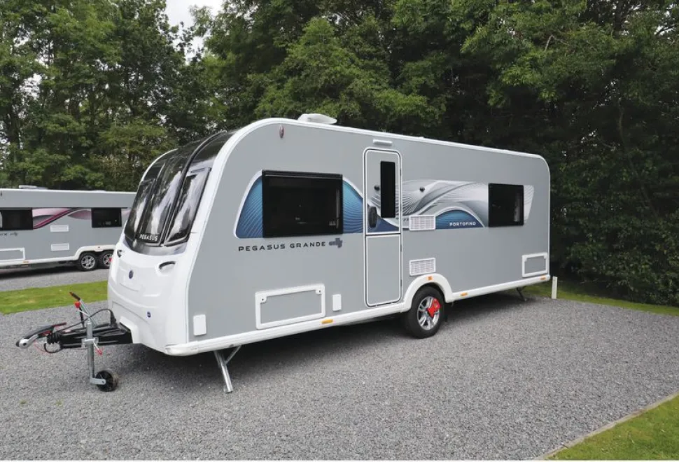 The Bailey Pegasus Grande GT75 Portofino caravan