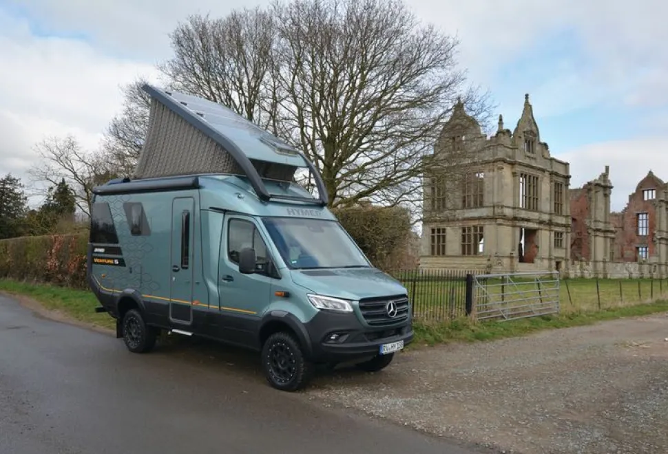 Hymer Venture S rising roof motorhome