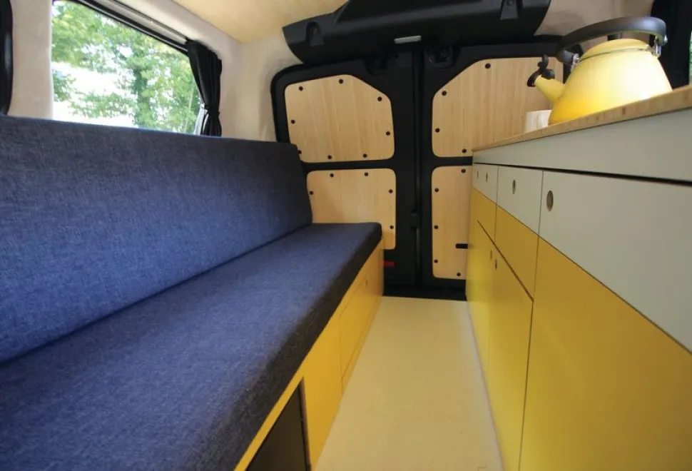 The Love Campers VW ID Buzz campervan interior
