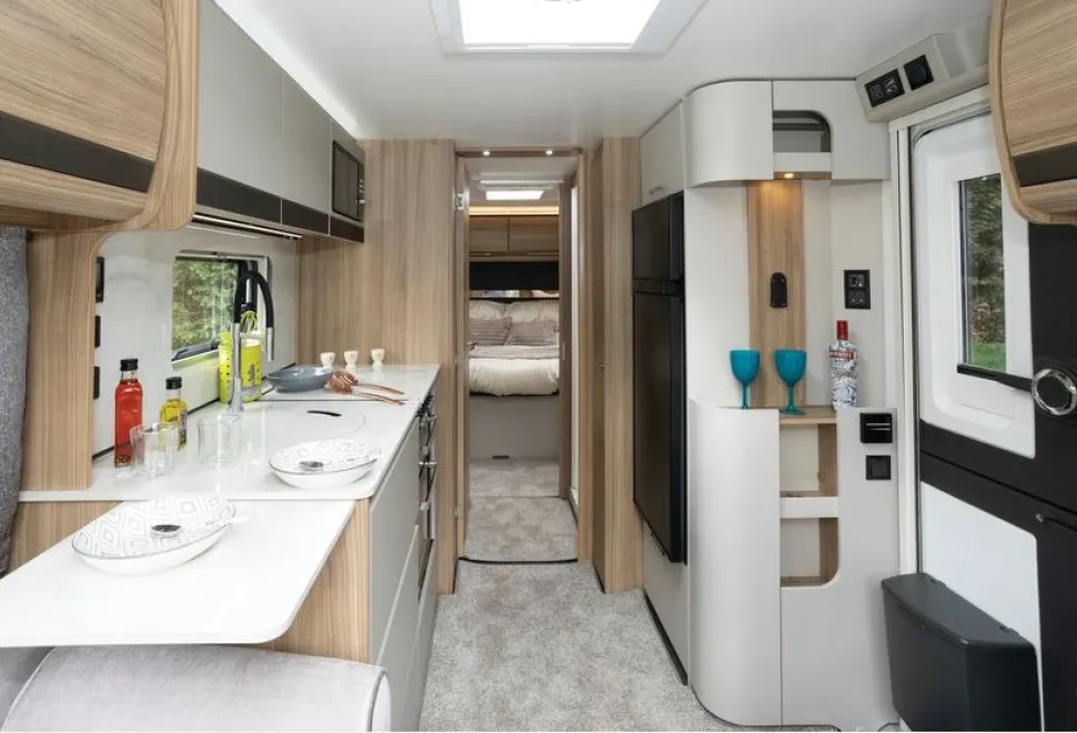 Bailey Unicorn Deluxe Pamplona interior (photo courtesey of Richard Chapman)