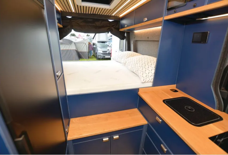 Knights Custom Prestige XL high-top campervan bed