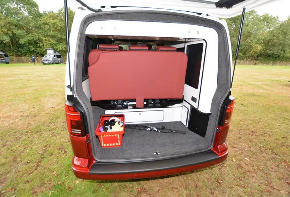 The CamperKing Portofino campervan rear