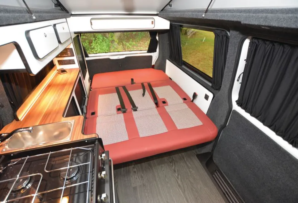 The CamperKing Portofino campervan bed